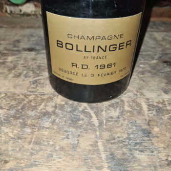 Bollinger R.D. Champagne 1961