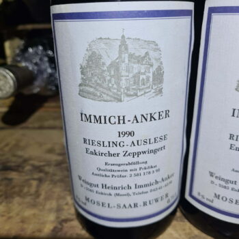 Immich Anker Riesling Auslese, Enkircher Zeppwingert 6 flessen.